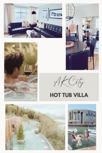 AK Center Hot Tub Villa — 4-Star Luxury Hotel in Akureyri, Iceland