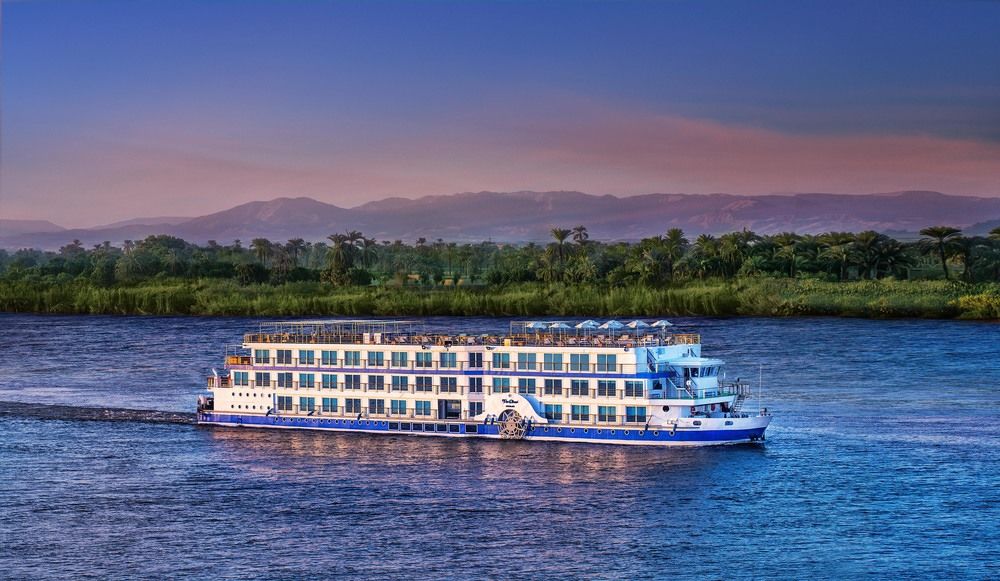HS The Oberoi Philae Luxor Aswan 4 Night Cruise Sat Tue — 5-Star Luxury Hotel in Luxor, Egypt