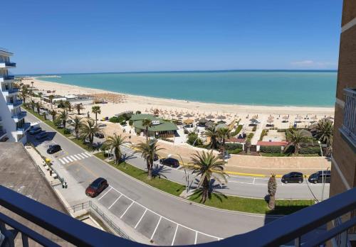 Sky Beach in Civitanova Marche, Italy