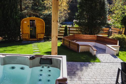 Chata Na Makově s vířivkou a finskou saunou in Unknown City, Slovakia