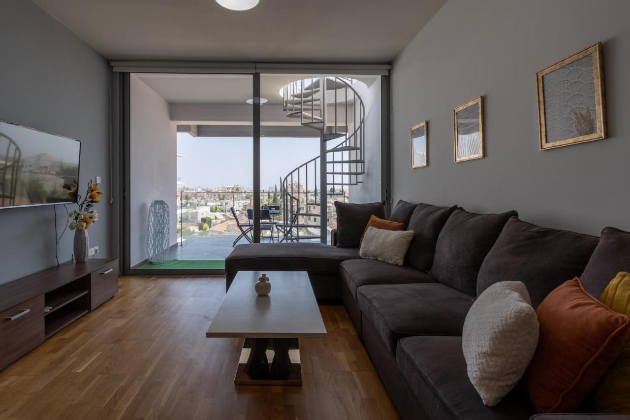 Jay’s Penthouse 2 BR Apt W Terrace in Larnaca