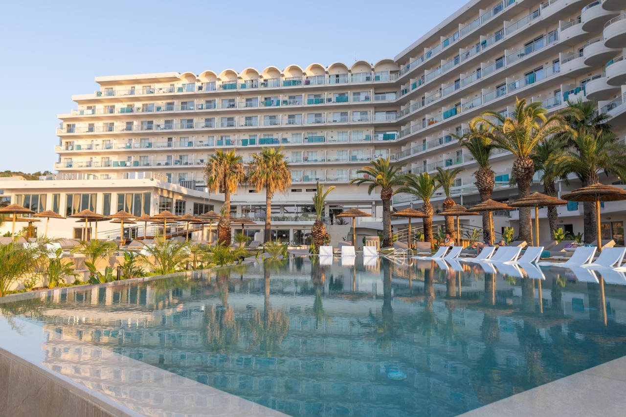 Pegasos Deluxe Beach Hotel in Faliraki, Greece