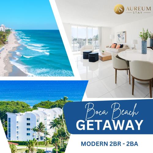 Beachside Modern 2BR 2BA — 4-Star Luxury Hotel in Boca Raton, United States