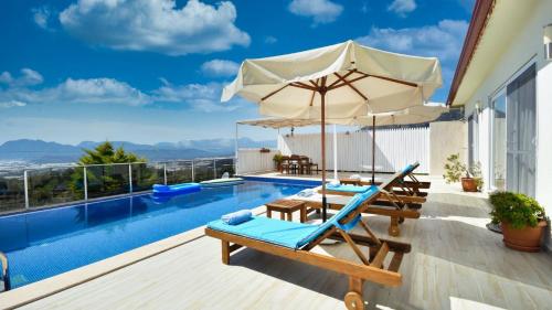 Uzumlu Village 2 Bedroom Villa — 4-Star Luxury Hotel in Kalkan, Turkey