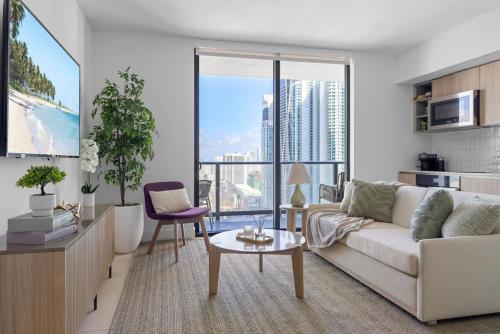3001 Miami Downtown Apt with Gym and Pool next to Kaseya Center — 4-Star Luxury Hotel in Miami, United States