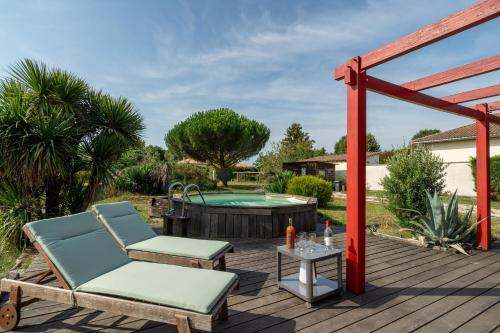 Chemin de l’Ombriere Entre Bordeaux et le Bassin dArcachon pet-friendly hotel Saint-Jean-D'illac