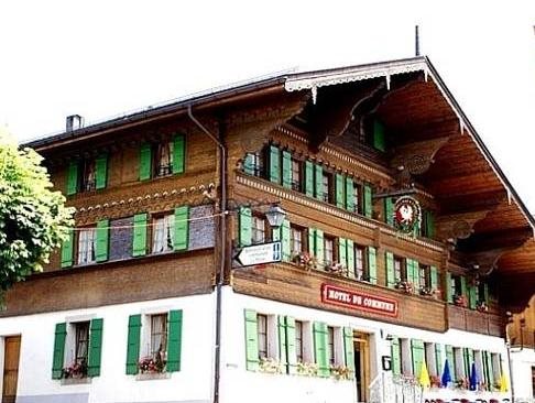Hotel de Commune in Gstaad, Switzerland