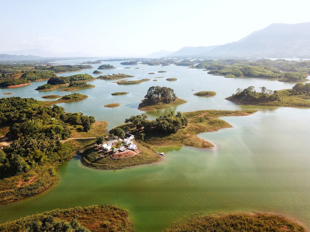 Sunset Nam Ngum tented resort in Vangviang, Laos