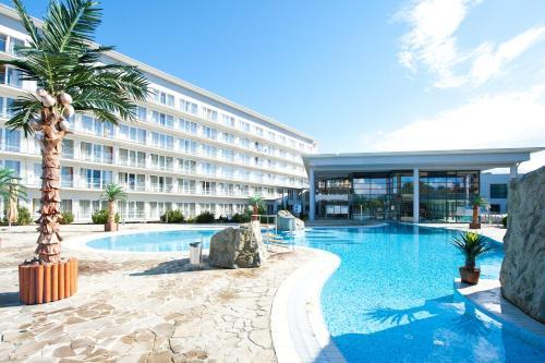 Ikar Plaza in Kolobrzeg, Poland