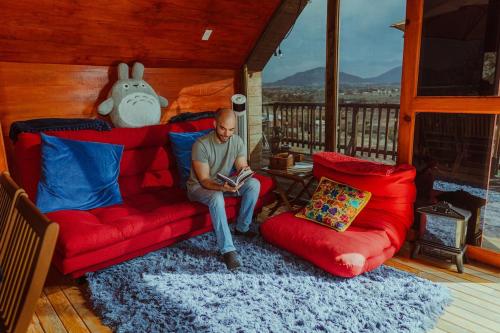 La Cabaña Alpina de Huimilpan pet-friendly hotel Pedro Escobedo