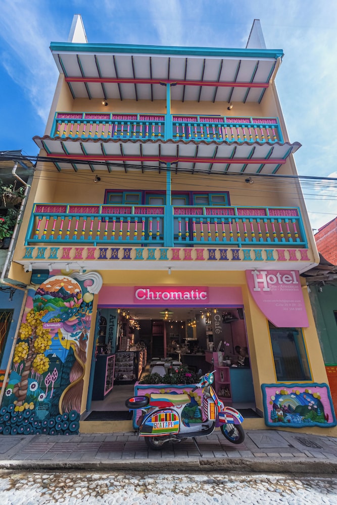 Hotel Chromatic in Guatape, Colombia