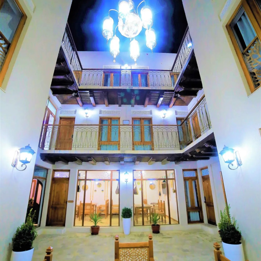 Hotel Ansi Boutique W&S terrace in Bukhara, Uzbekistan