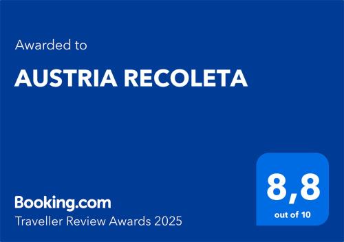 Austria Recoleta — 4-Star Luxury Hotel in Buenos Aires, Argentina
