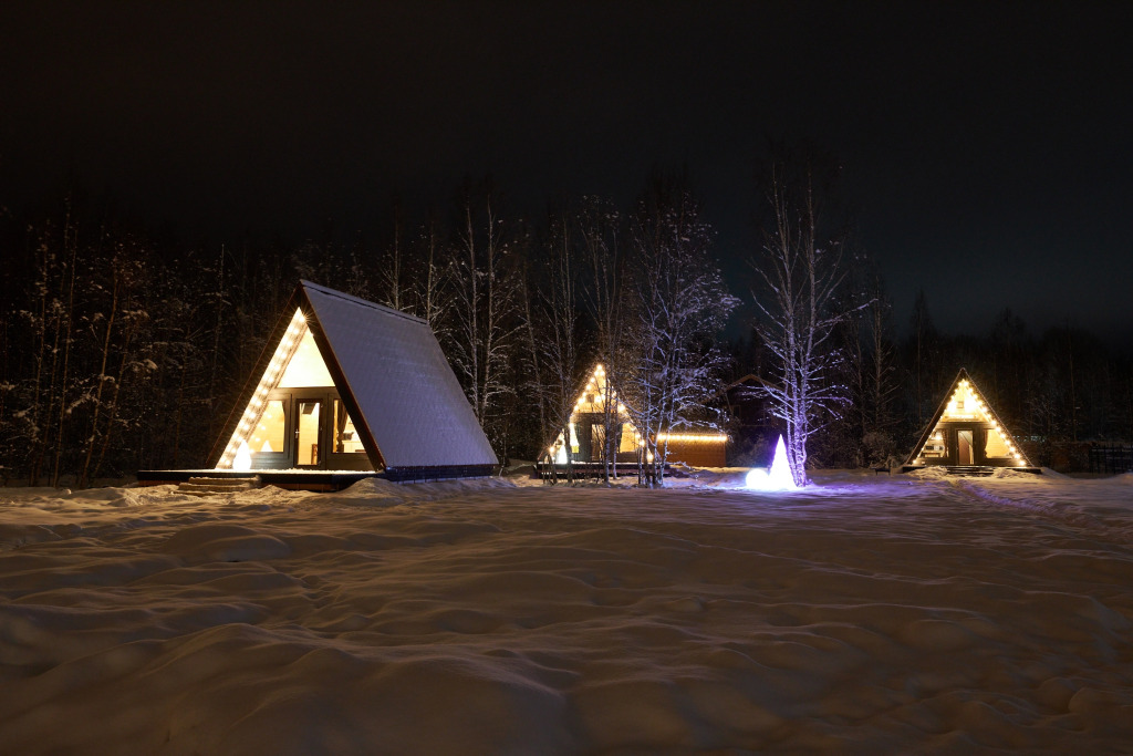 Aframe Village Shalet — hotel in Svetlaya