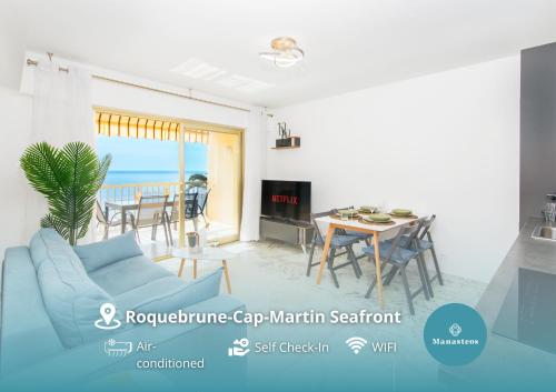 Roquebrune Plage Terrace Splendid Sea View BW — hotel in Roquebrune-Cap-Martin