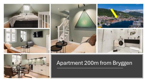 Bryggen Fløyen Apartments — 4-Star Luxury Hotel in Bergen, Norway