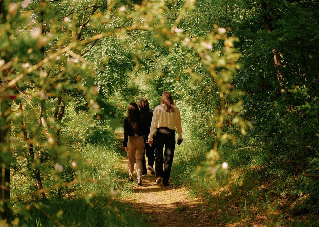 Various hiking trails are directly accessible from the hotel