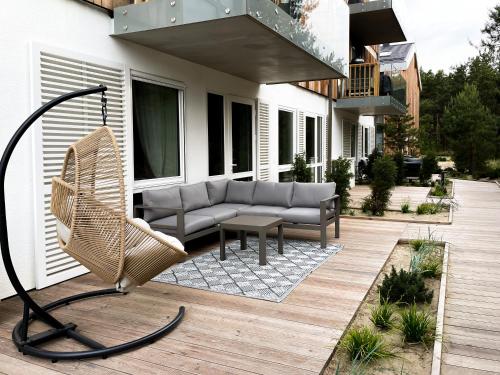 Pinecone terrace 2 bedrooms apartment with terrace Nida — 4-Star Luxury Hotel in Nida, Lithuania