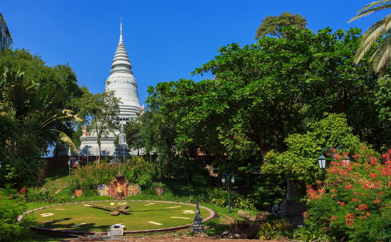 Golden Stadium in Phnom Penh, Cambodia