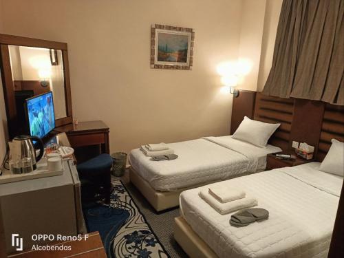 Plaza de petra in Petra, Jordan