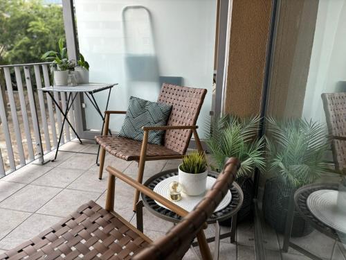 Scandinavian style downtown apartment with a terrace — 4-Star Luxury Hotel in Budapest, Hungary