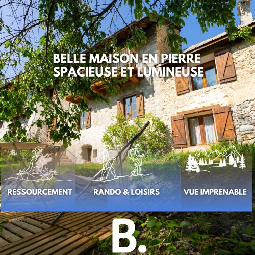 Belle Maison En Pierre Saint Crepin Guillestre Queyras 22142570 — Saint Crepin Ibouvillers