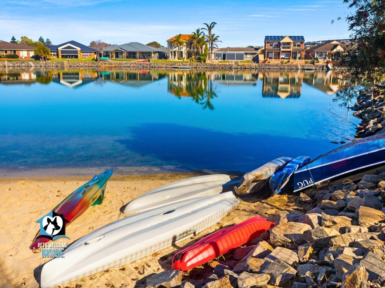 Lakefront Retreat with Private Beach & Water Toys in Encounter Bay, Australia