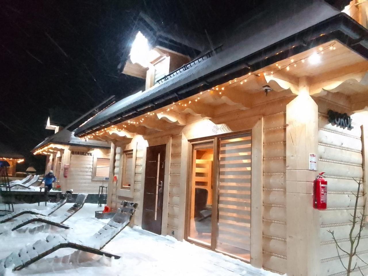 Drewniana Osada W Gorach Polne Domki in Nowy Targ, Poland