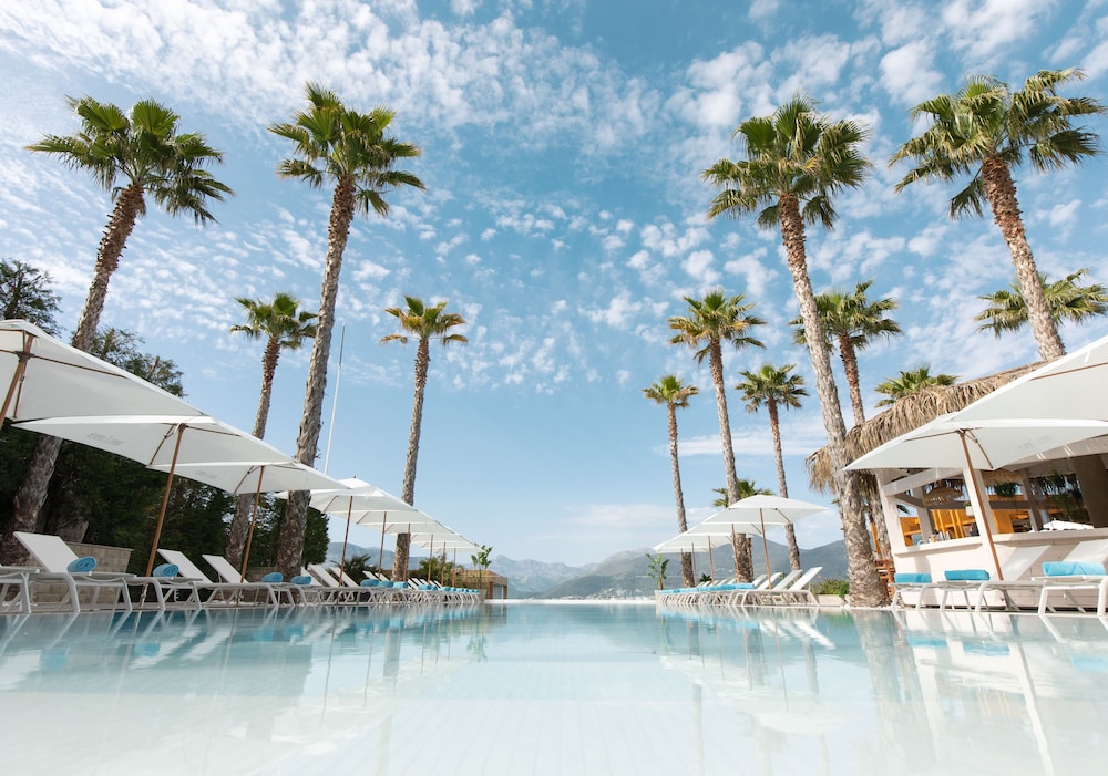Monte Palm Beach in Tivat, Montenegro