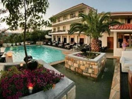 Sandy Bay Hotel in Plomari, Greece