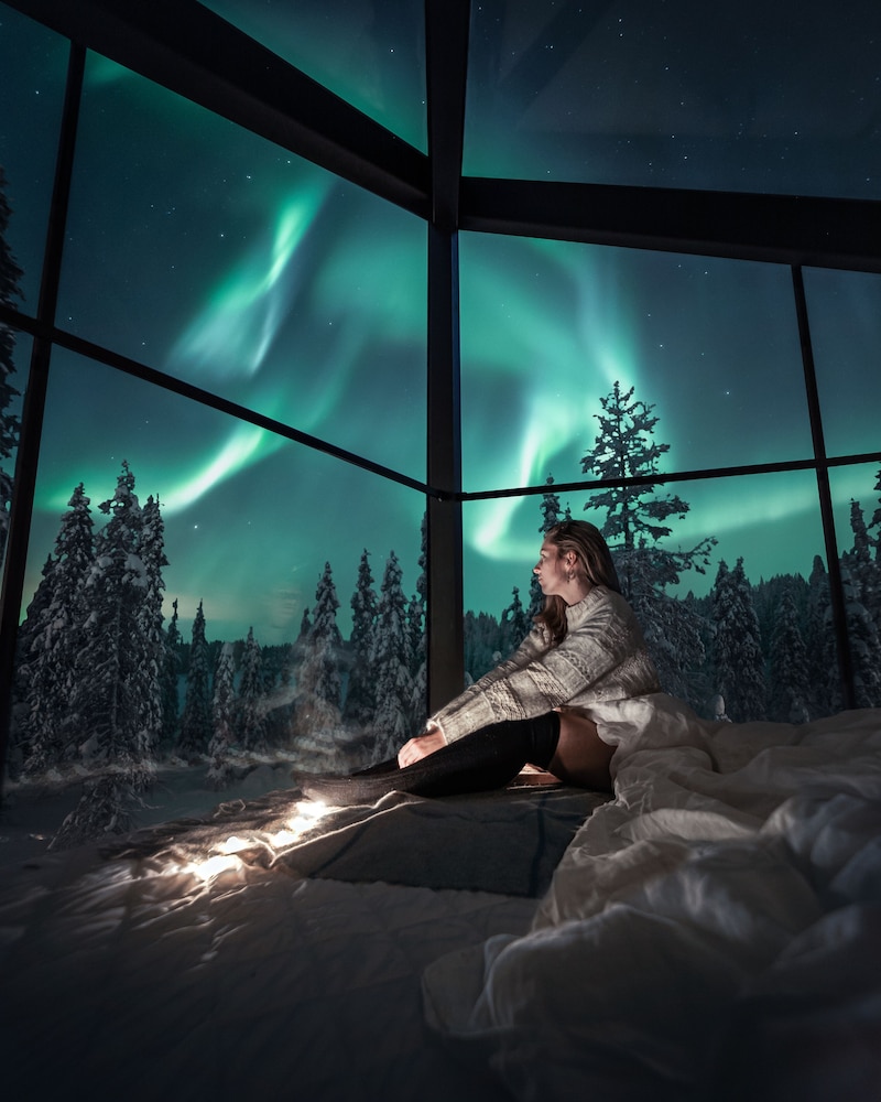 Magical Pond Nature Igloos in Kuusamo, Finland