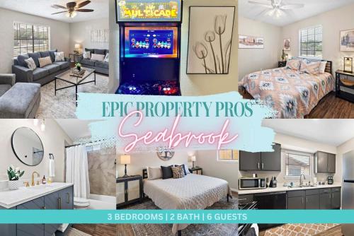 Sandy Private Beach Oasis Close To Kemah Boardwalk Nasa 5 Star Super Host 20759027 — Seabrook