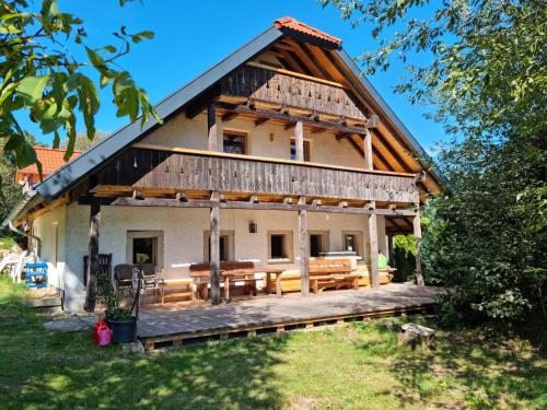 Ferienhaus im Bayerischen Wald Lindensalettl mit Garten und Terrasse in Breitenberg, Germany