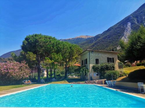 Lovely lake wiev&pool in Malcesine, Italy