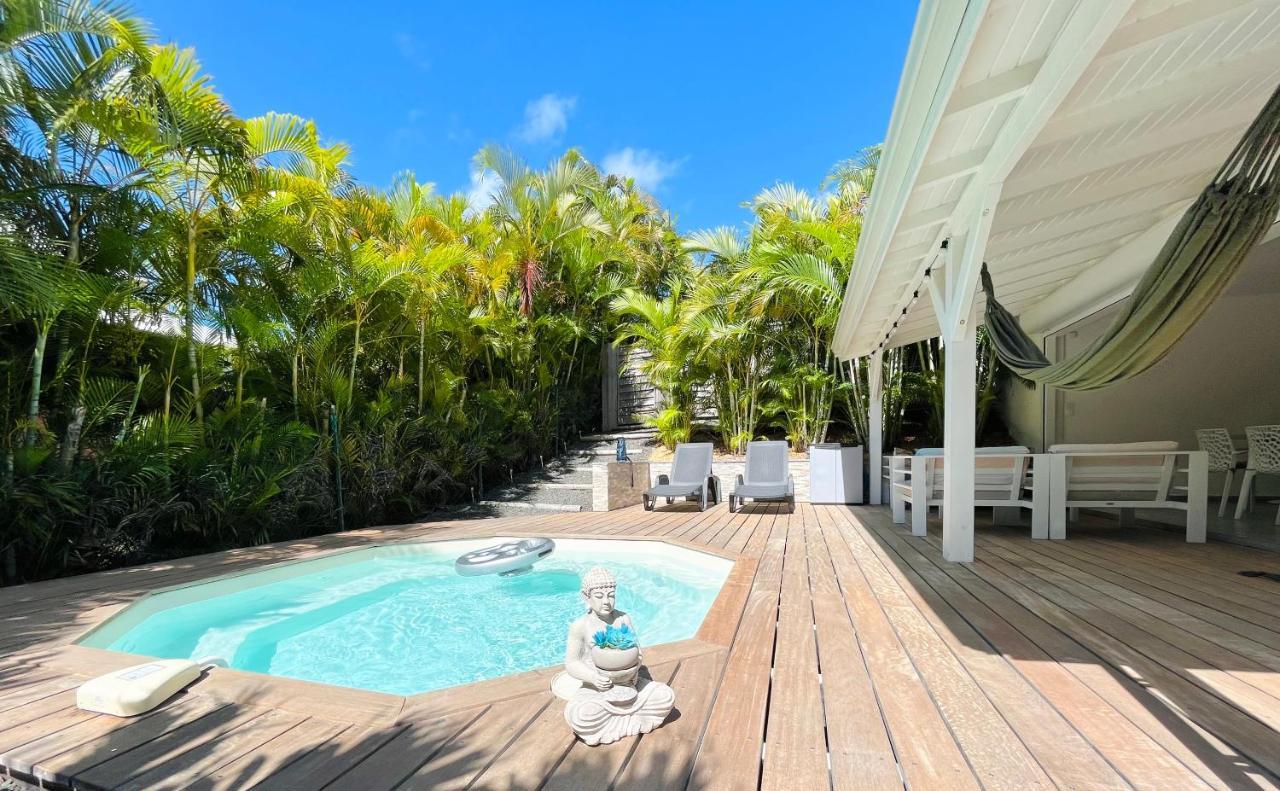 Résidence Ti Gwapabe proche raisins clairs — 4-Star Luxury Hotel in Saint-Francois, Guadeloupe