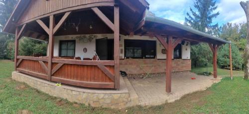 Panorama Vendeghaz in Dombovar, Hungary