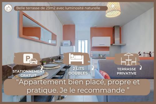 Le Terracotta Terrasse Centre Ville Cosy — Bourg En Bresse