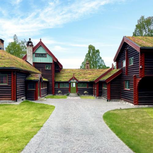 Historic 1903 Norhaga Countryhouse by Lars Israel Wahlman Restored Masterpiece with Private Beach and More — 4-Star Luxury Hotel in Falun, Sweden