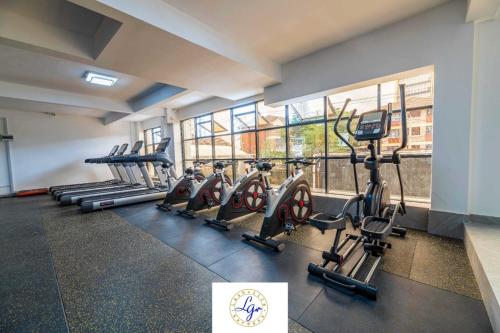 Classy Studio Apartment In Kilimani With Fully Equipped Gym And Balcony Which Breathtaking City Views