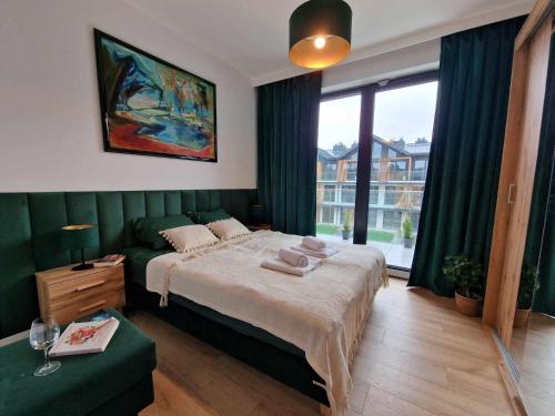 Apartament Zielony 36 Laguna Beskidów prywatna komórka — 4-Star Luxury Hotel in Zarzecze, Poland