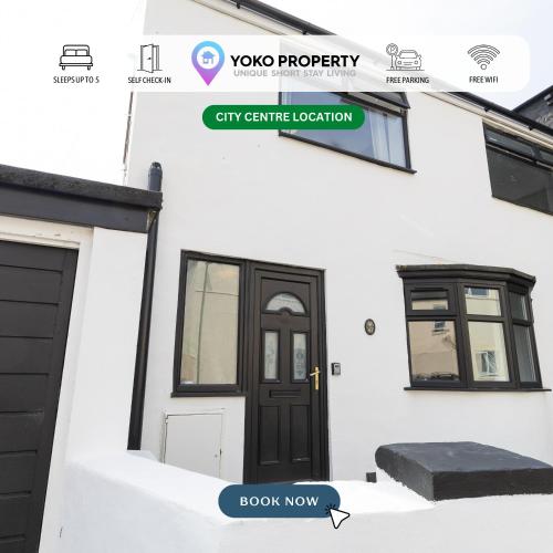 Charming House 3 minute's walk to the beach Free Parking Smart TV and Fast Wifi by Yoko Property — 4-Star Luxury Hotel in Redcar, United Kingdom