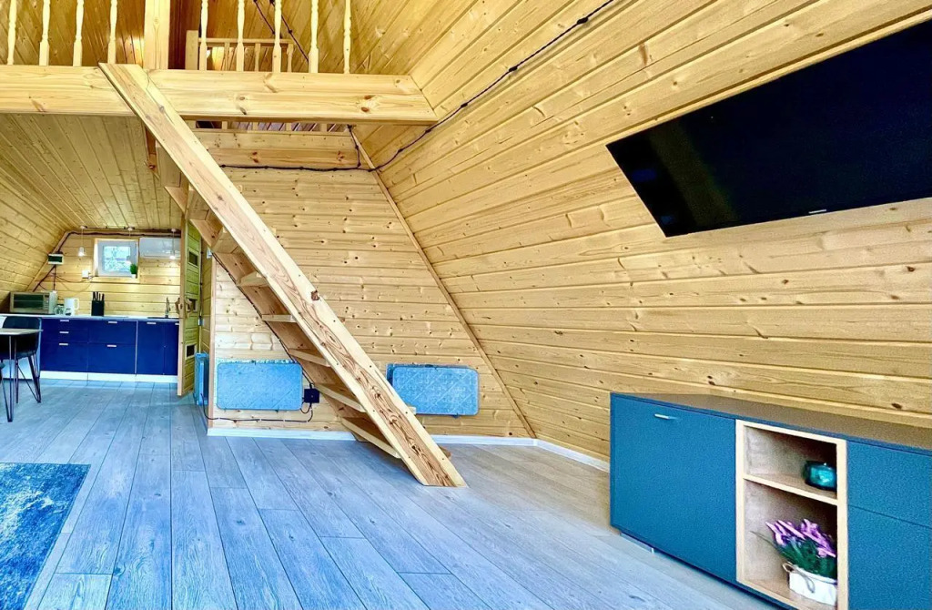 A Frame Mountain River in Kislovodsk, Russia