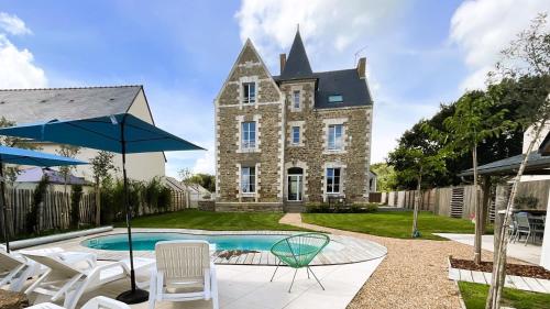 Manoir De La Fontaine Saint Jean - carbon neutral hotel in Crossac