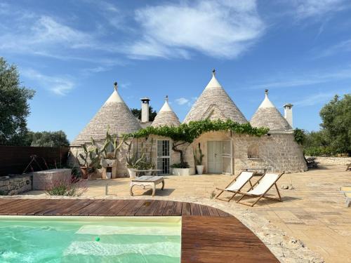 Trulli Itria Agave in Locorotondo, Italy
