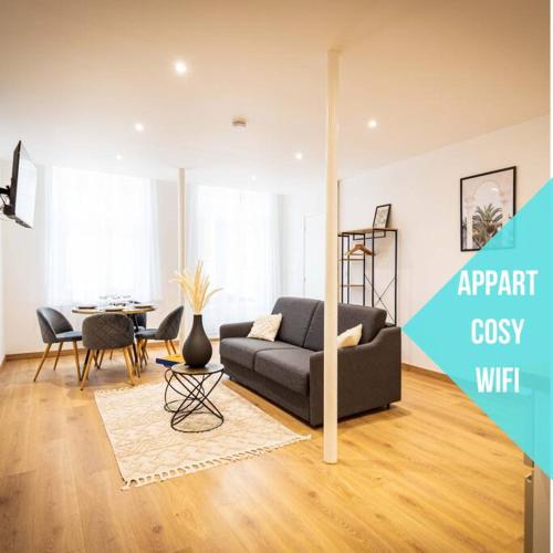 L’albatros 011 Hypercentre Cosy Wifi in Saint-Quentin, France