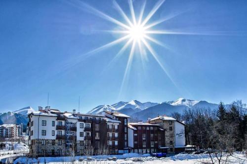 Mountain View Resort Studio - carbon neutral hotel in Bansko