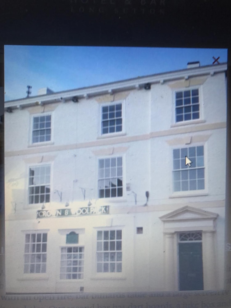 The Crown & Woolpack - carbon neutral hotel in Spalding