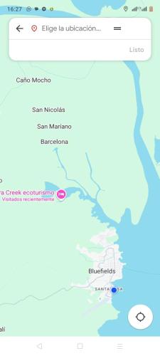 Sconfra creek in Bluefields, Nicaragua