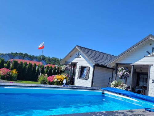 Białe Domki in Unknown City, Poland