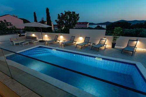 Luxury sea view villa Biograd — 5-Star Luxury Hotel in Biograd Na Moru, Croatia